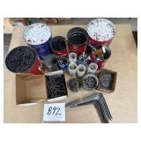 Screws, Brackets, Anchors, Wire, U Nails,