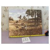 Tom Beecham print of oil painting