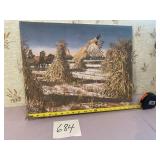 Tom Beecham print of oil painting