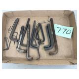 Assortment of Allen wrenches