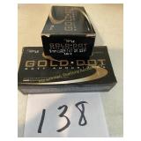 9 mm speer  gold dot  147 gr.  hollow point