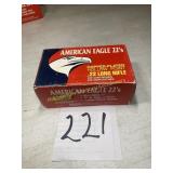 Ameriican Eagle 22 lr 352 rounds hollow point