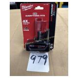 Milwaukee M12 Red Lithium XC6.0 Battery--New