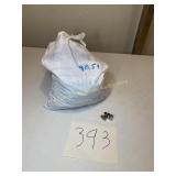 9 MM Casings with primer, 10 lbs