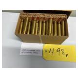 Winchester 338 brass shells 63 shells