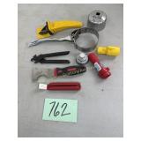 Vintage specialized pliers, Oil filter wrench,