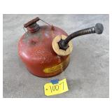 Metal Gas Can 2 1/2 Gallon