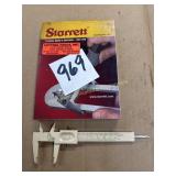 Starrett Catalog and Calipers