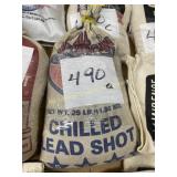All American Chilled Lead Shot 25 lb bag, 6 shot