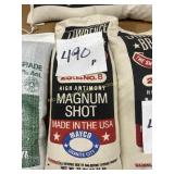Lawrence Brand Magnum Shot , 25 lbs No 8