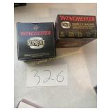 Winchester 12 gauge 2 3/4 6 shot 1 1/2 oz 2 boxs