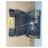 Hibachi Barbecue Grill 10" x 17"x 9 1/2"