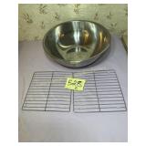 Large Stainless steel pan