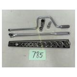 Craftsman ratchet handle and sockets