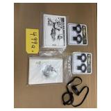 Dovetail Steel rings, scope covers, 2 bags of