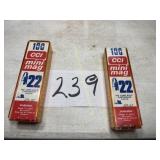 CCI 22 LR Mini Mag 200 rounds P22HS