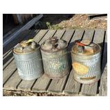 Galvanized 5 Gallon Cans