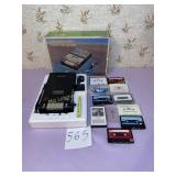 Sound design cassette tape recorder with cassettes