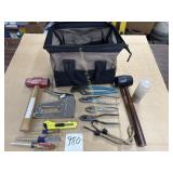 Mallets, Staple Gun, Nails, Pliers, S