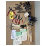 Snap Ring Pliers, Zip Ties, Nails, Socket Screw