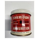 sheridan 5 mm pellets in original old tin