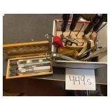 Small hand tools and misc books