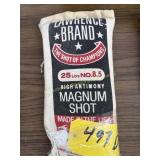 Lawrence Brand 25 lbs No 8.5 Magnum Shot
