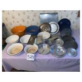 Baking Dishes, Cheese slicer, Pie Pans,