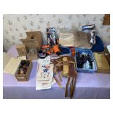 Hunting and Tanning lot empty ammo bags,