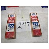 CCI 22 LR Mini Mag 200 rounds P22HS
