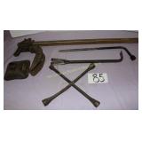 Jack, Tire Irons, Pry Bar