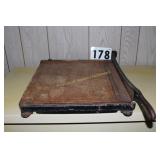 Antique Paper Cutter