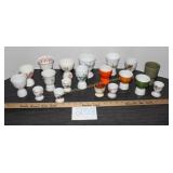 Assorted Egg Cups 19 Total Some Japan