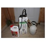 2 Lawn Sprayers and Bug Spray