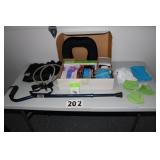 Medical Lot--Fitbit,  Cane, Exercise Bands,