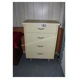 Blond 4 Drawer Mid Century Modern Dresser