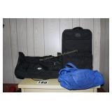 3 Pcs of Luggage, 1 Black Duffle with Wheels,