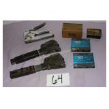 2 Bostich Hammer Staplers, Staple Guns