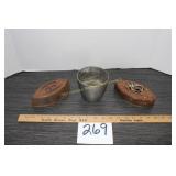 2 Sad Irons--1 Size #2, 1 Made by Enterprise Mfg