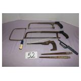 Collection of Handsaws
