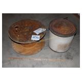 Small Wood Spool and Storage Drum