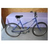 Blue  Huffy Bicycle