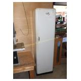 Vintage Metal Cabinet with Contents