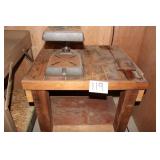 Homemade Table with Shelf