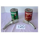 Kendal Trans Fluid and Motor Oil, Old Can Openers