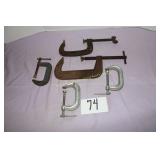 C Clamps, 6", 4", 3"