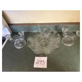 Jeanette Hiring Bone Iris Glassware