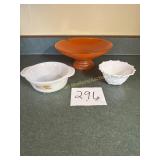 Fire King Golden Wheat Pattern 1 Pt. Casserole