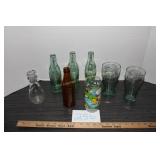 McDonalds Charlie Brown Drinking Glass, 2 Coca