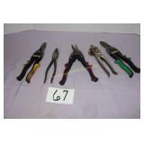 Tinsnips, Grip Snip, Etc